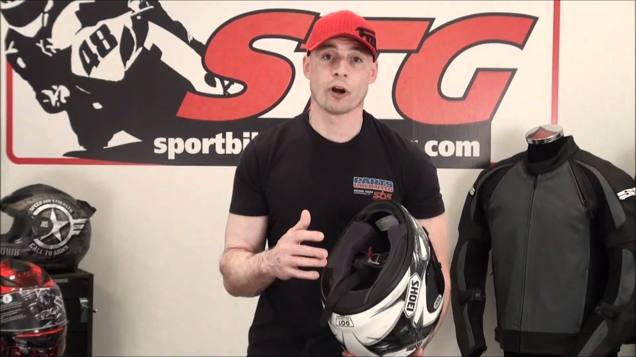 Shoei Qwest Helmet Ride Review from SportbikeTrackGear.com