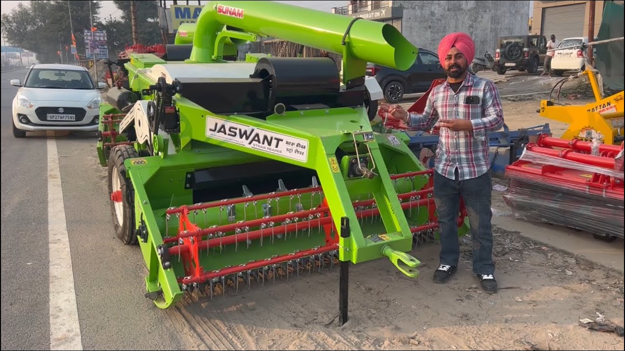 Jaswant reaper tractor #reels #youtubeshorts #farming #agriculture 