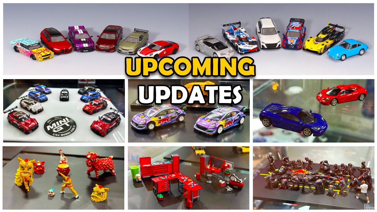 Showcase - 2024 Mini GT Complete New Models With Accessories & Preorders.
