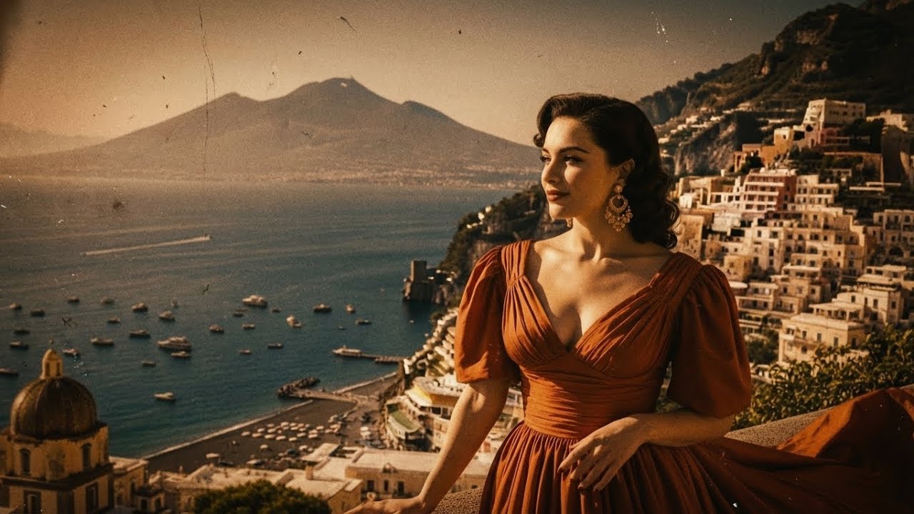 The Garden of Hidden Dreams – A 1950s Italian Romance 🌸