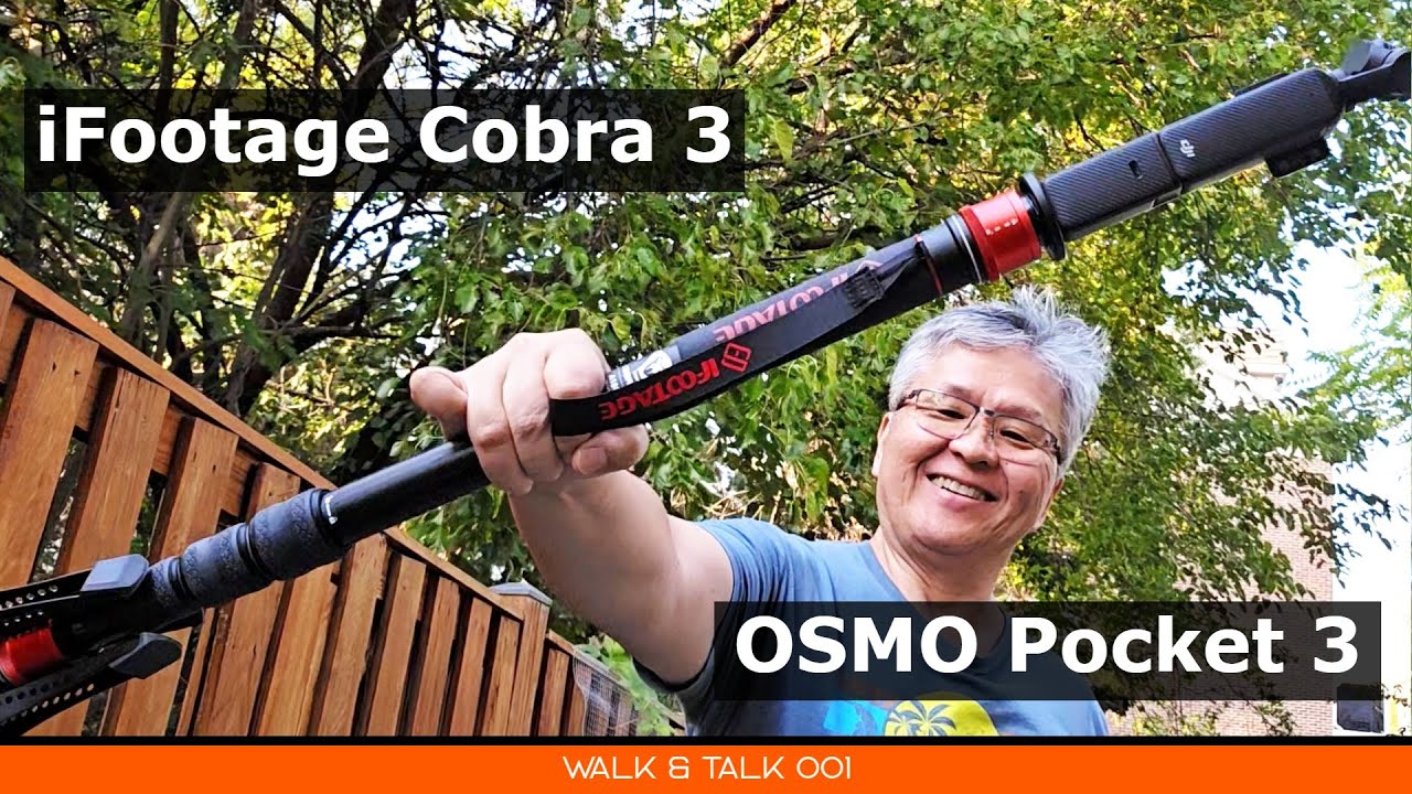 DJI OSMO Pocket 3 + iFootage Cobra 3