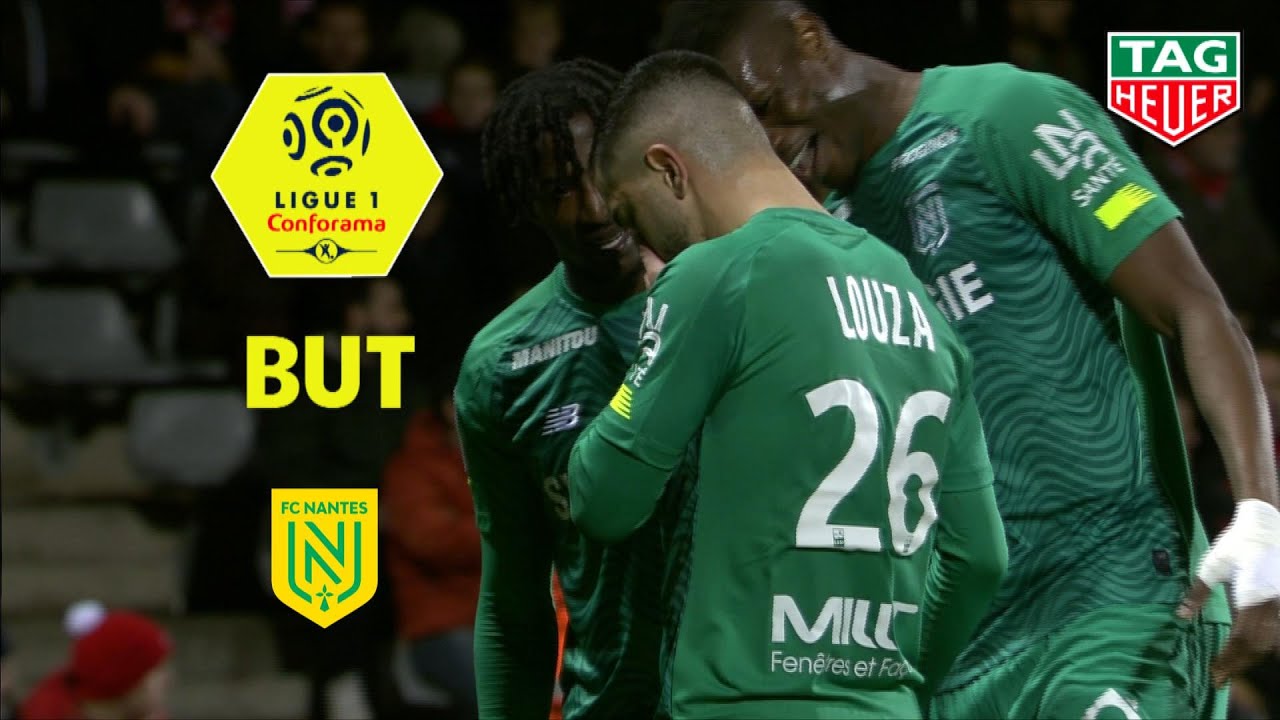 But Imran LOUZA (28') / N&icirc;mes Olympique - FC Nantes (0-1)  (NIMES-FCN)/ 2019-20