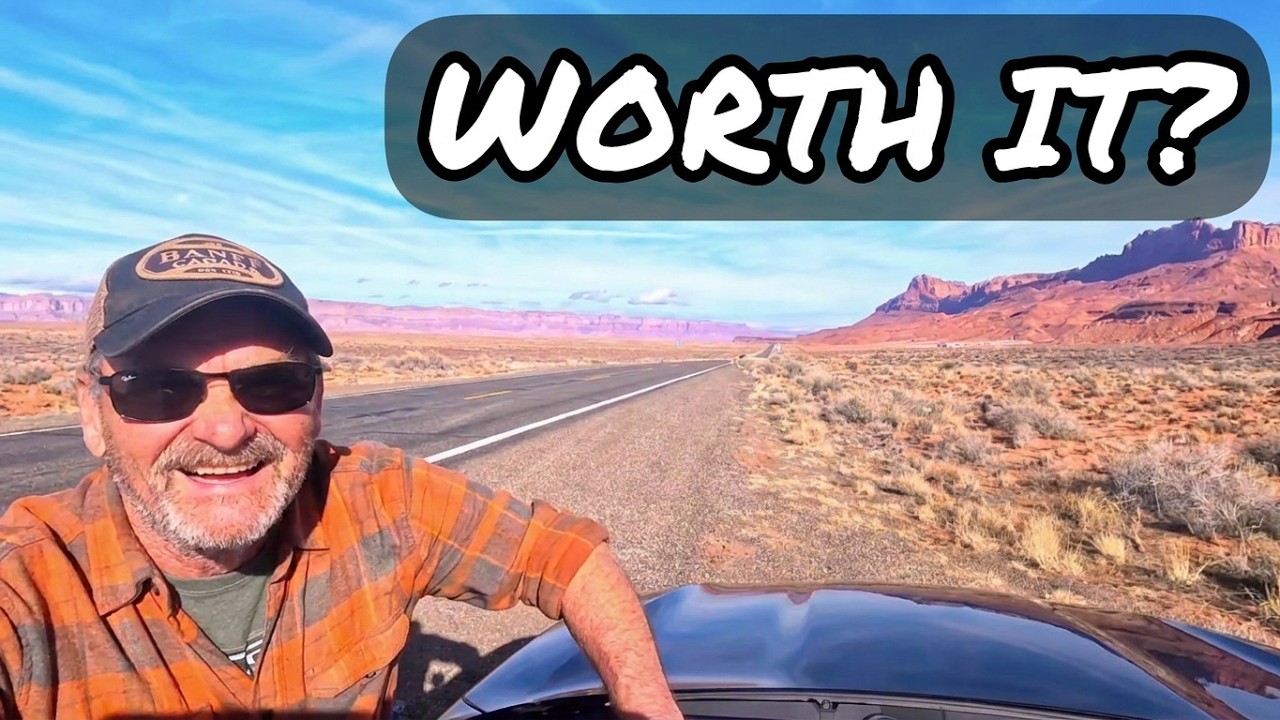 High Desert Drive in Northern Arizona 