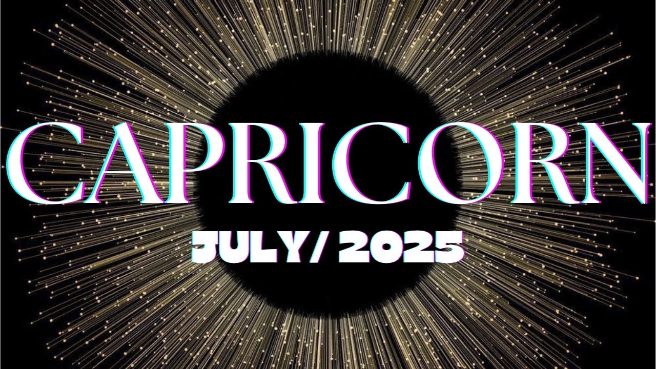 CAPRICORN ♑️ STOP ✋🏽 And Smell The Roses! It’s Time To Put YOU FIRST!  - JULY TAROT 2025