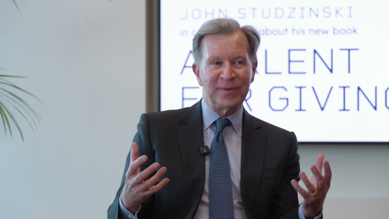 H/Advisors Book Club - A Talent for Giving by John Studzinski