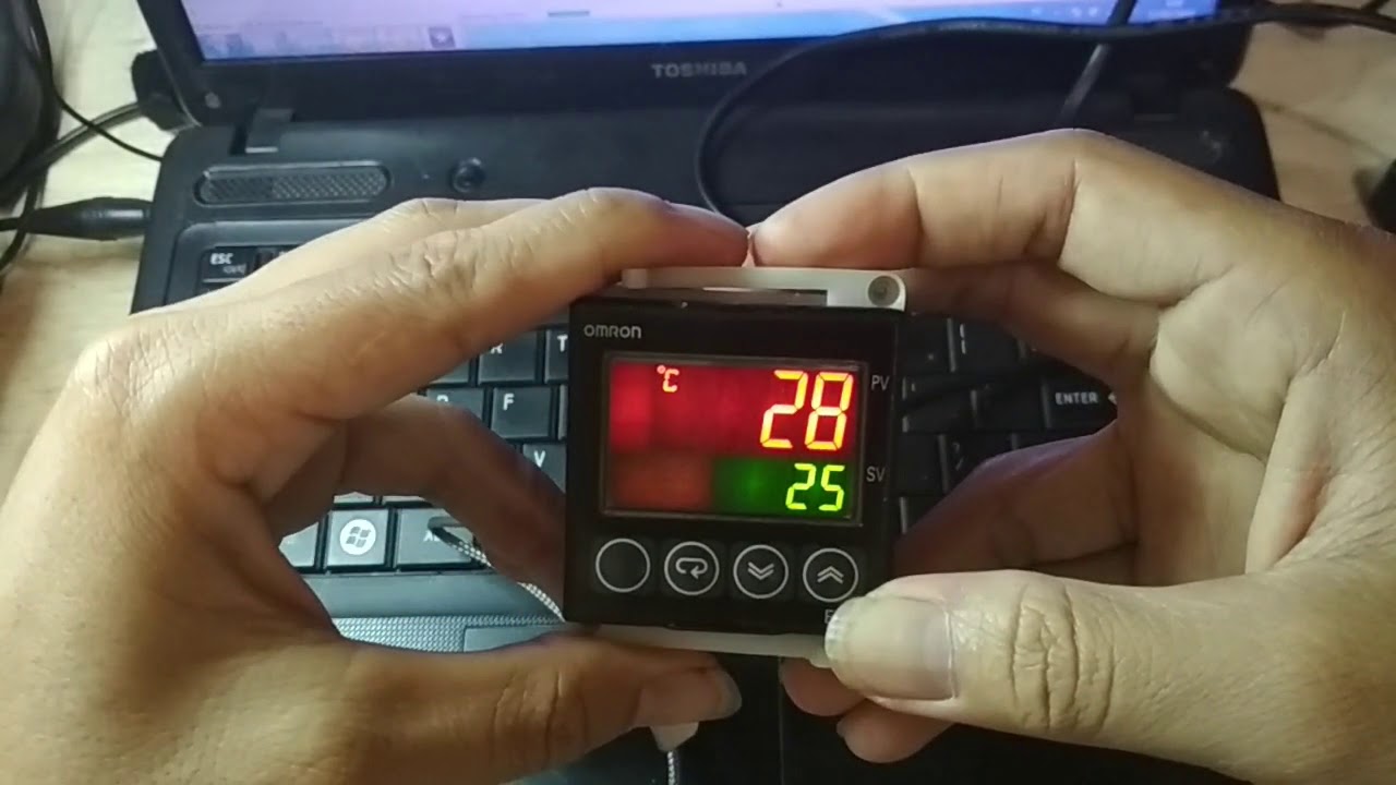 Cara Mnggunakan Omron E5CN Kontrol On Off