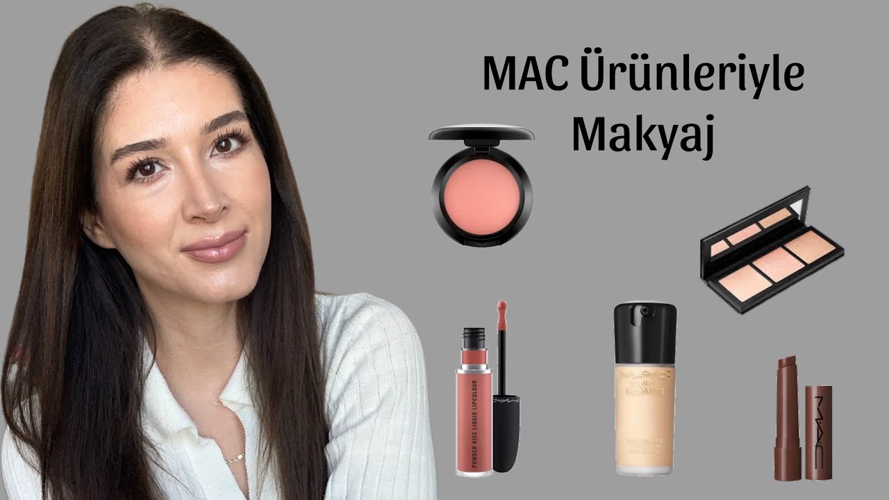 MAC Ürünleriyle Günlük Makyaj🩷