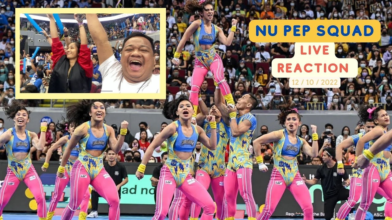 NU PEP SQUAD 2022 UAAP CDC | LIVE REACTION