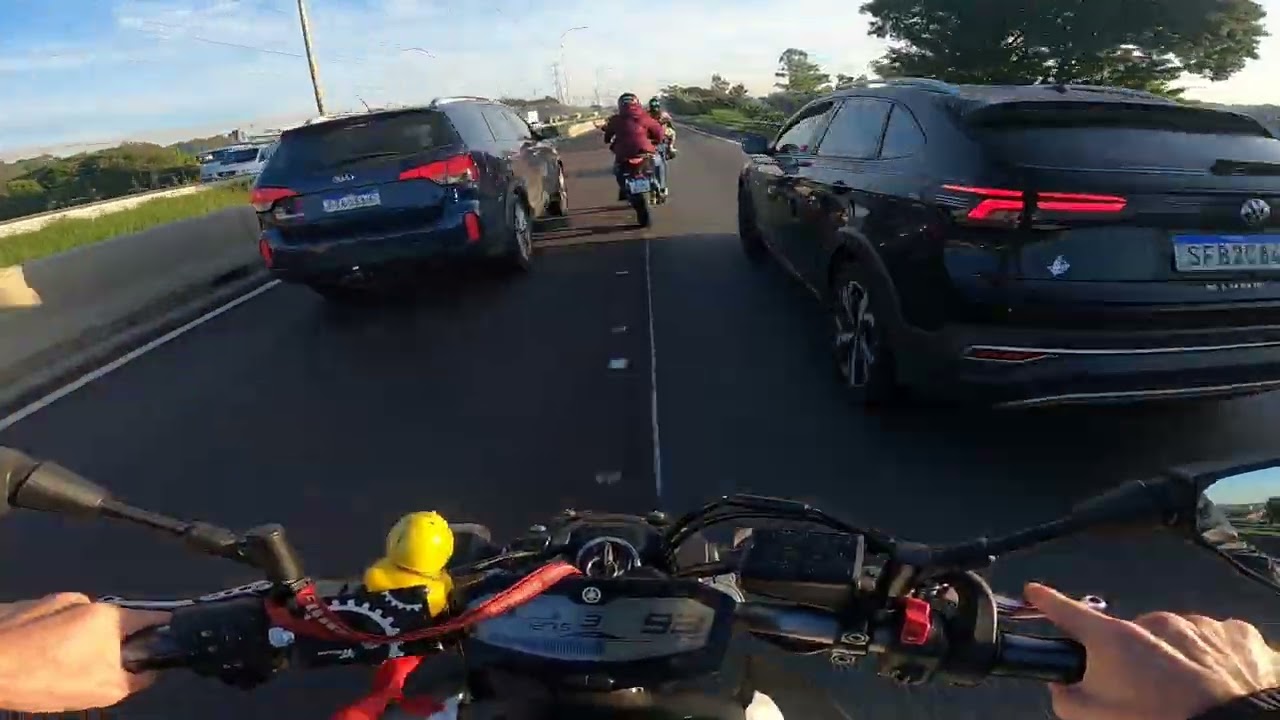 QUANDO VOCE ESTÁ ATRÁSADO E TEM UMA MT-07