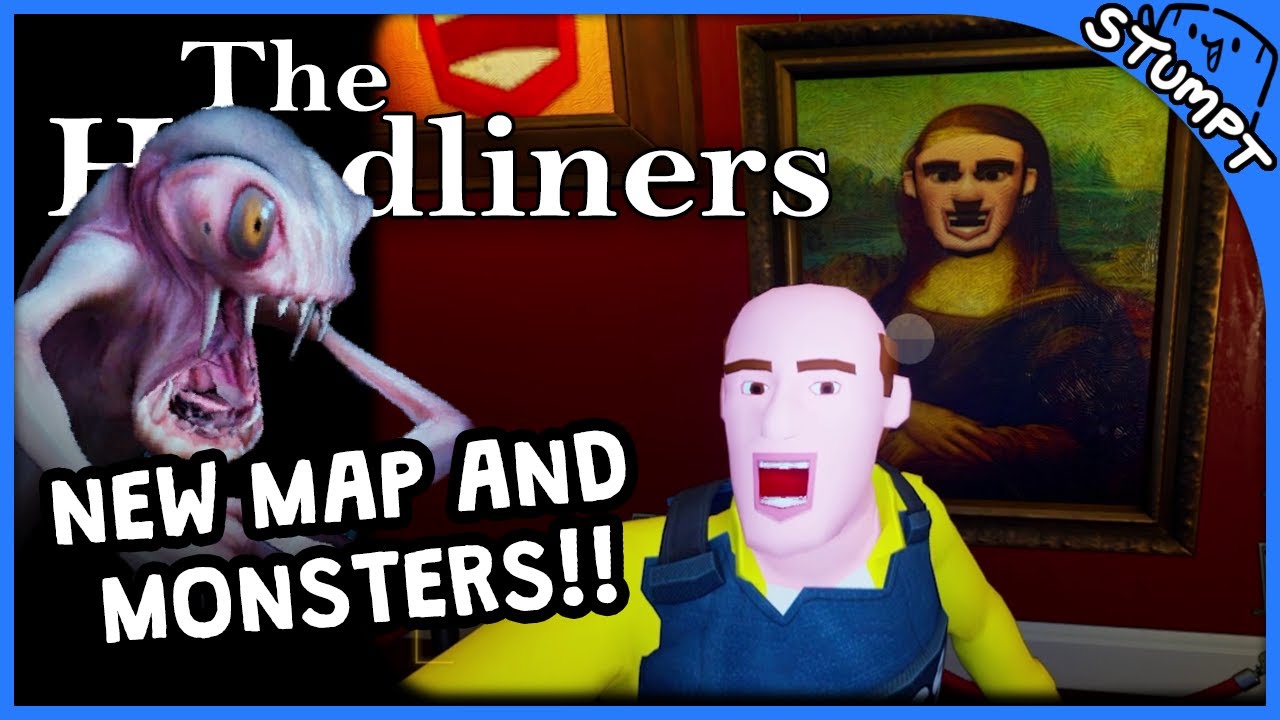 NEW MAP AND MONSTERS!! - The Headliners (4 Player)