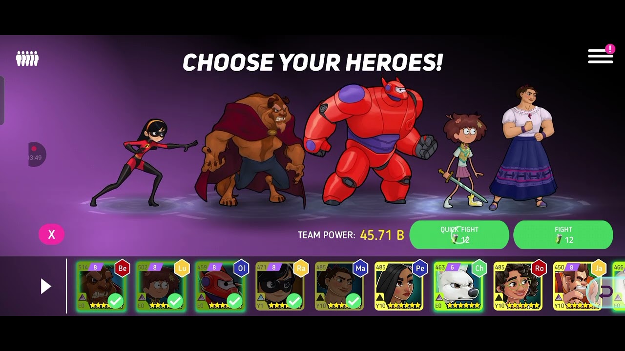 Disney Heroes Battle Mode 144