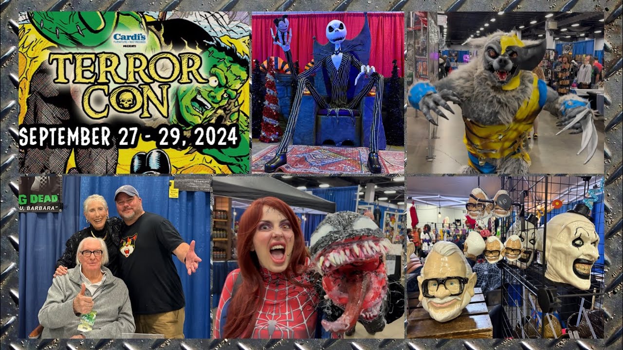 Terror Con 2024- Horror Convention- Marlborough MA- D Tour 335 9/28/24