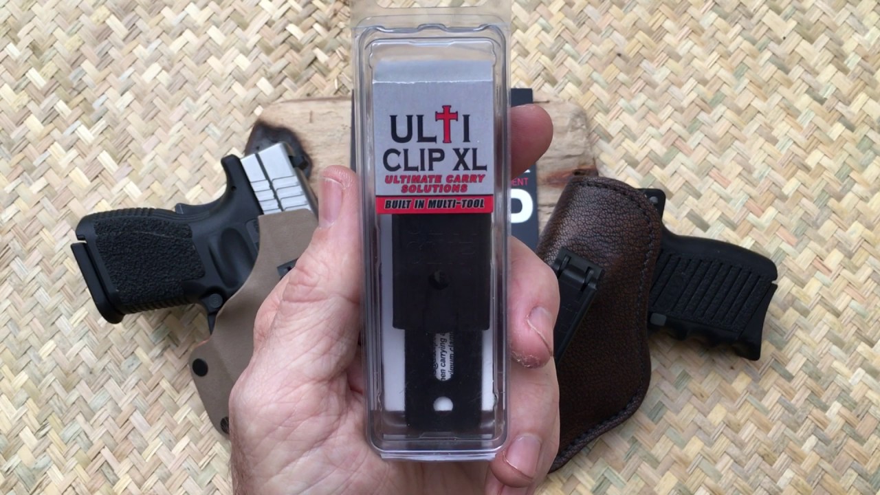 Ulticlip XL - Maximum clamping thickness