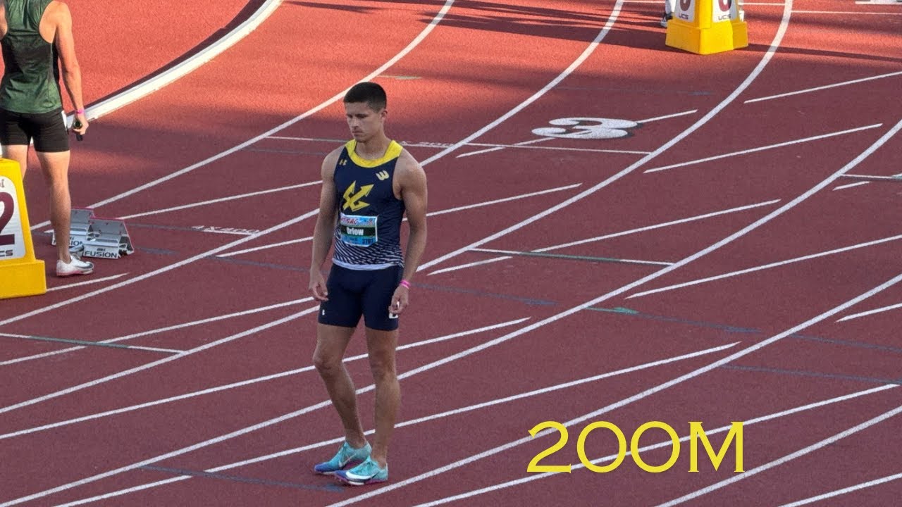 Mt. SAC Relays 200m. April 17, 2026