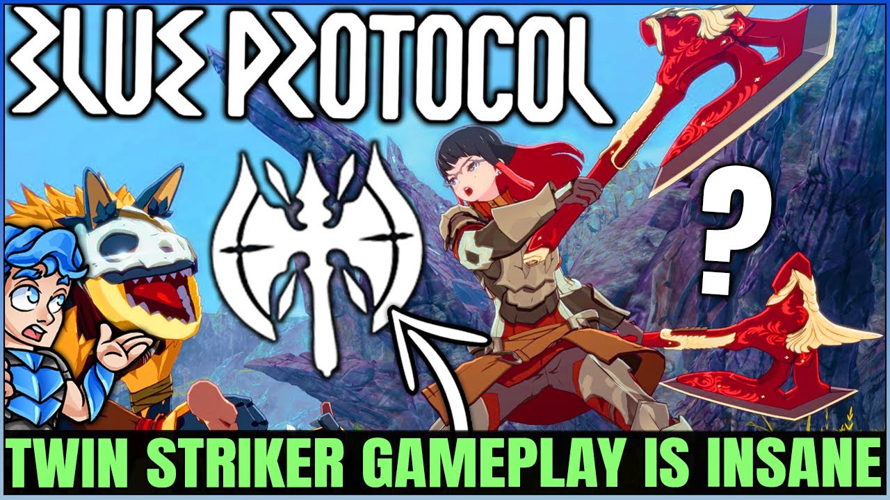 New Blue Protocol Gameplay - Twin Striker Class Gameplay, Guide, Abilities & More! (Beta Test)