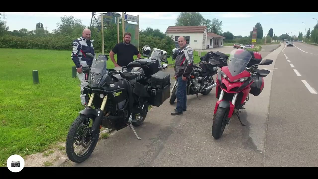 RGA Episode 1 - Tours vers Thonon - Road trip moto ALPES