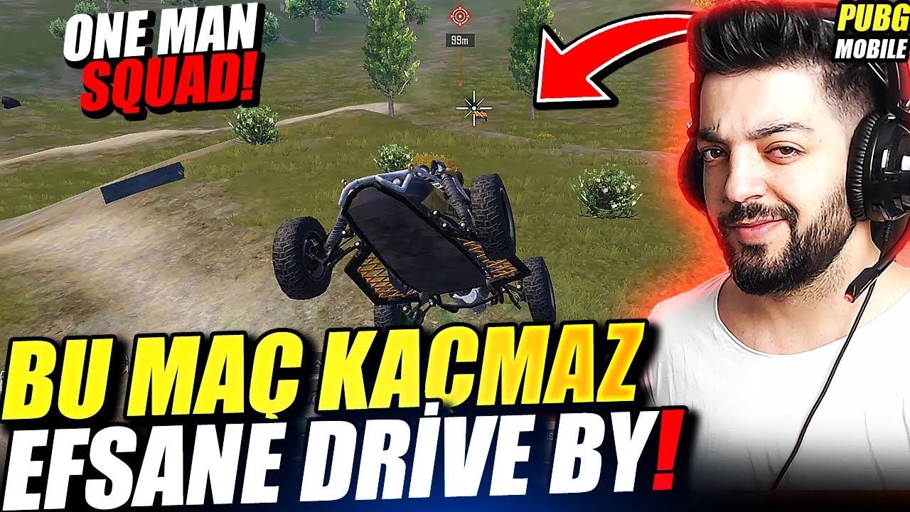 BU MAÇ KAÇMAZ  EFSANE DRİVE BY ONE MAN SQUAD Pubg Mobile