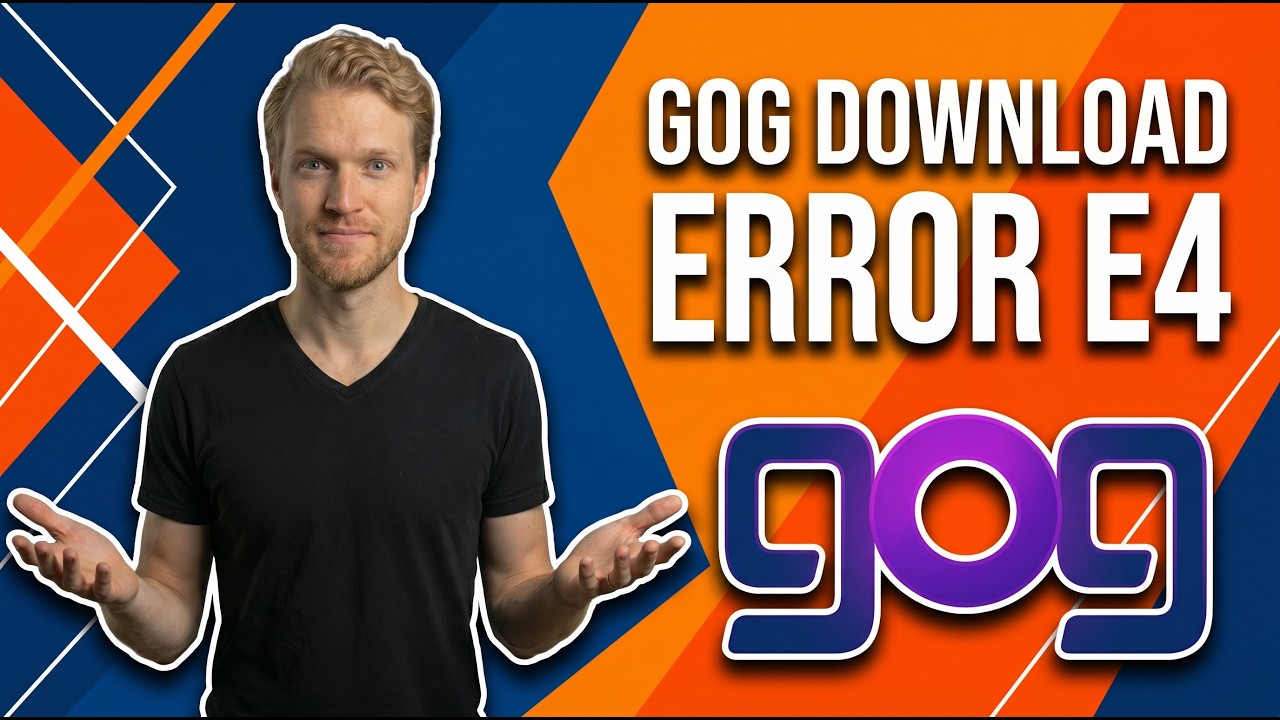 Fix GOG Download Error E4 (Easy Guide)