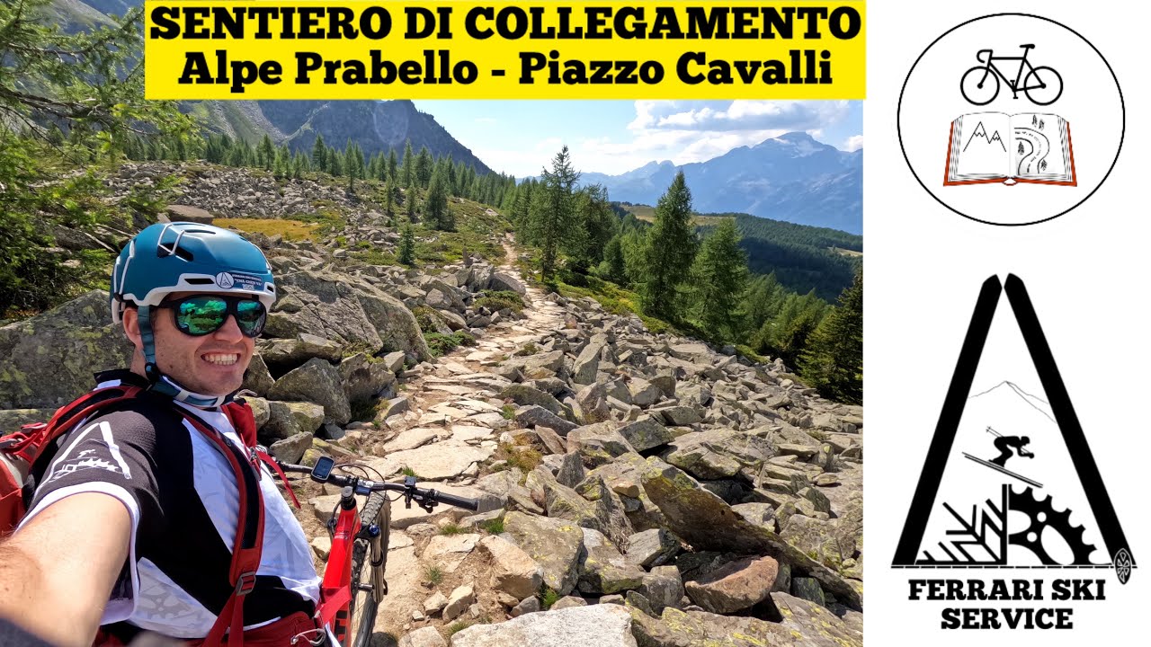 Percorso MTB in Valmalenco: Sentiero di collegamento da Alpe Prabello a Piazzo Cavalli #Valmalenco