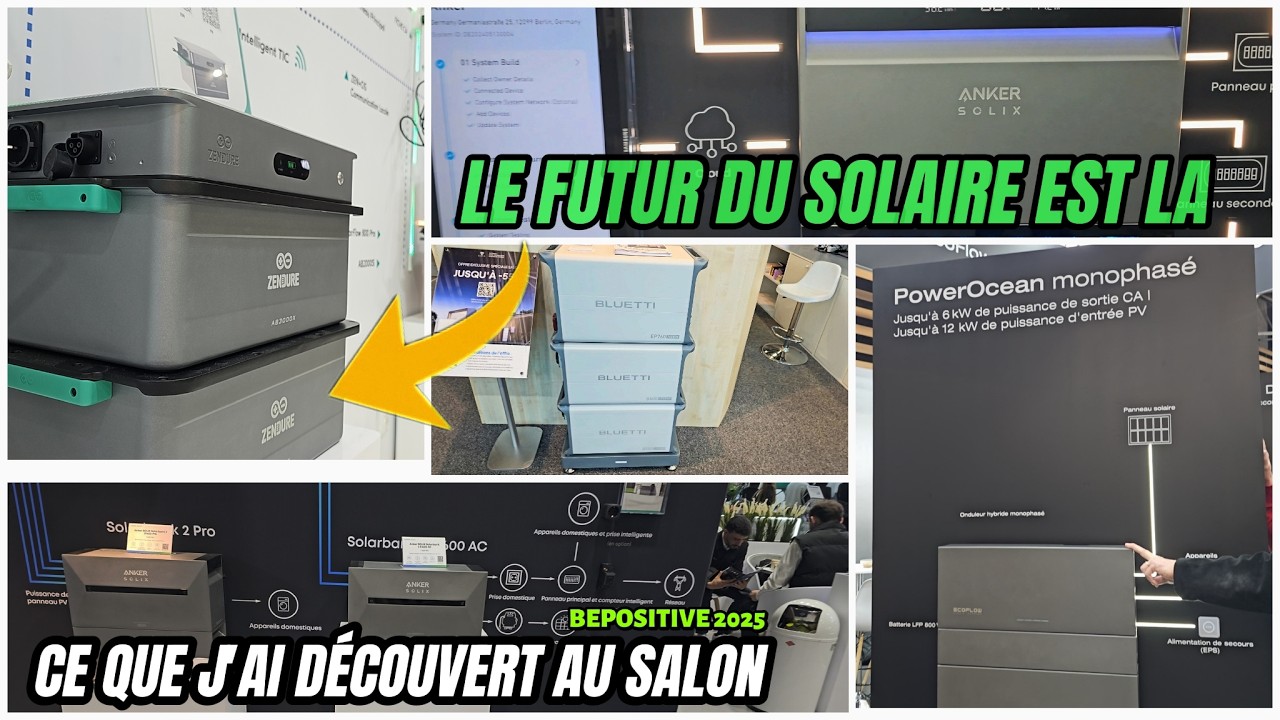 Le futur du solaire est là : ce que j’ai découvert au salon BePOSITIVE 2025