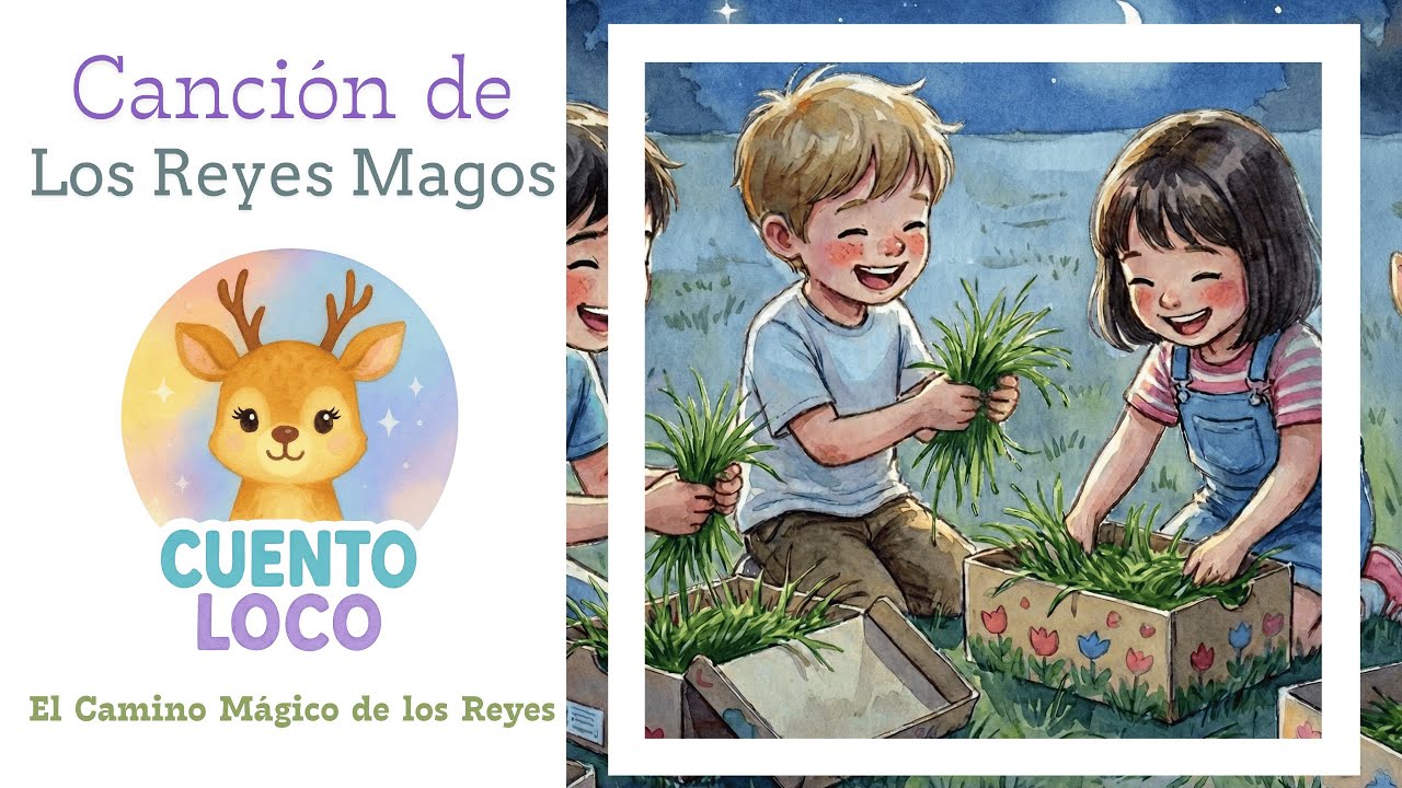 El Camino Mágico de los Reyes 👑 Canción Mágica para Niños con Melchor, Gaspar y Baltasar 👑👑👑