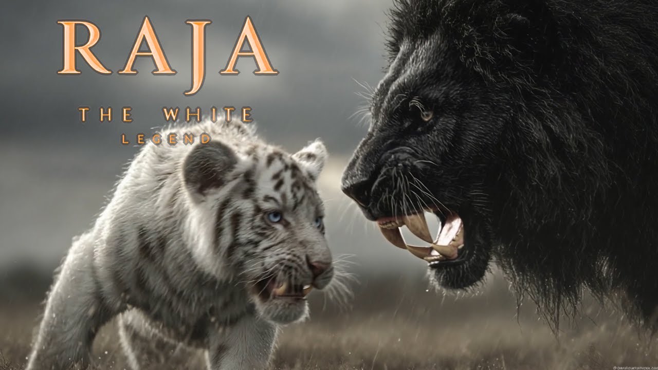 Przetrwanie Białego Tygrysa: RAJA (filmowy film ze sztuczną inteligencją) #DzikaPrzyroda #FILM #z...