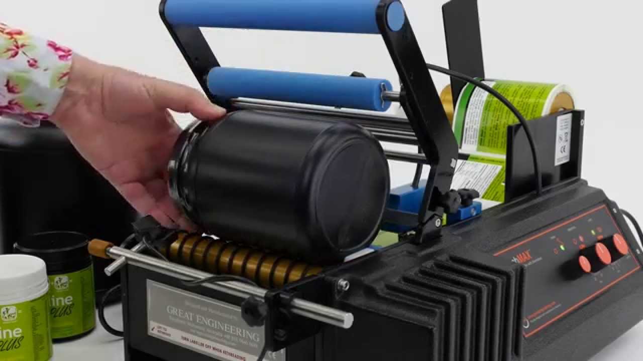 Supplement Labeling Machine