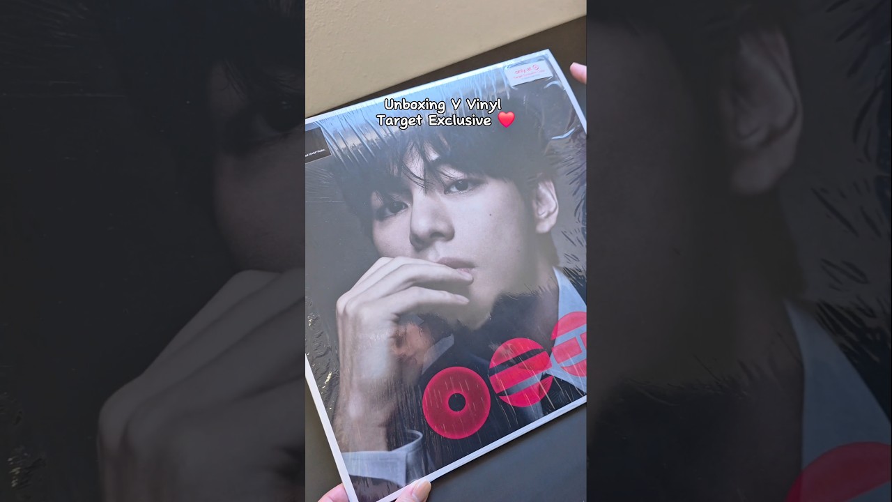 BTS ARIRANG V Vinyl Velvet Red Version Target Exclusive Unboxing #bts #btsarmy #btsshorts