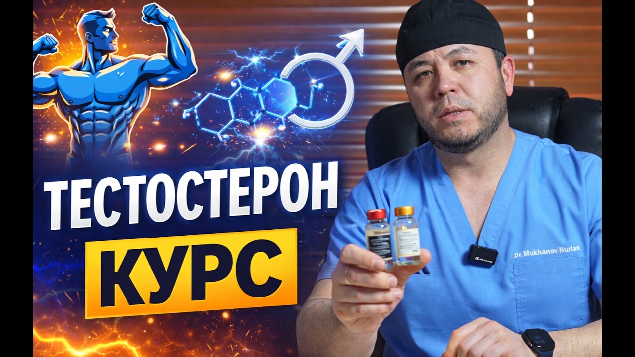 Дәрігер тестостерон курсы туралы шындықты айтты 