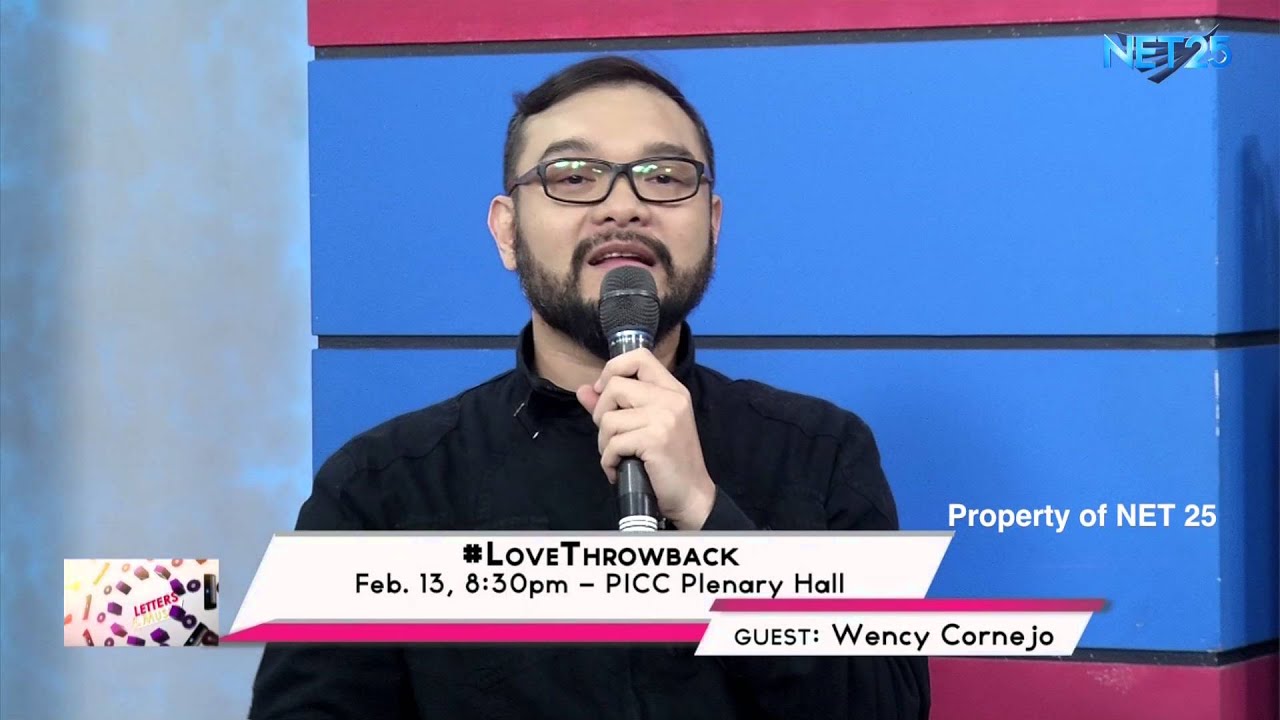 WENCY CORNEJO NET25 LETTERS AND MUSIC - THE MUSIC CORNER