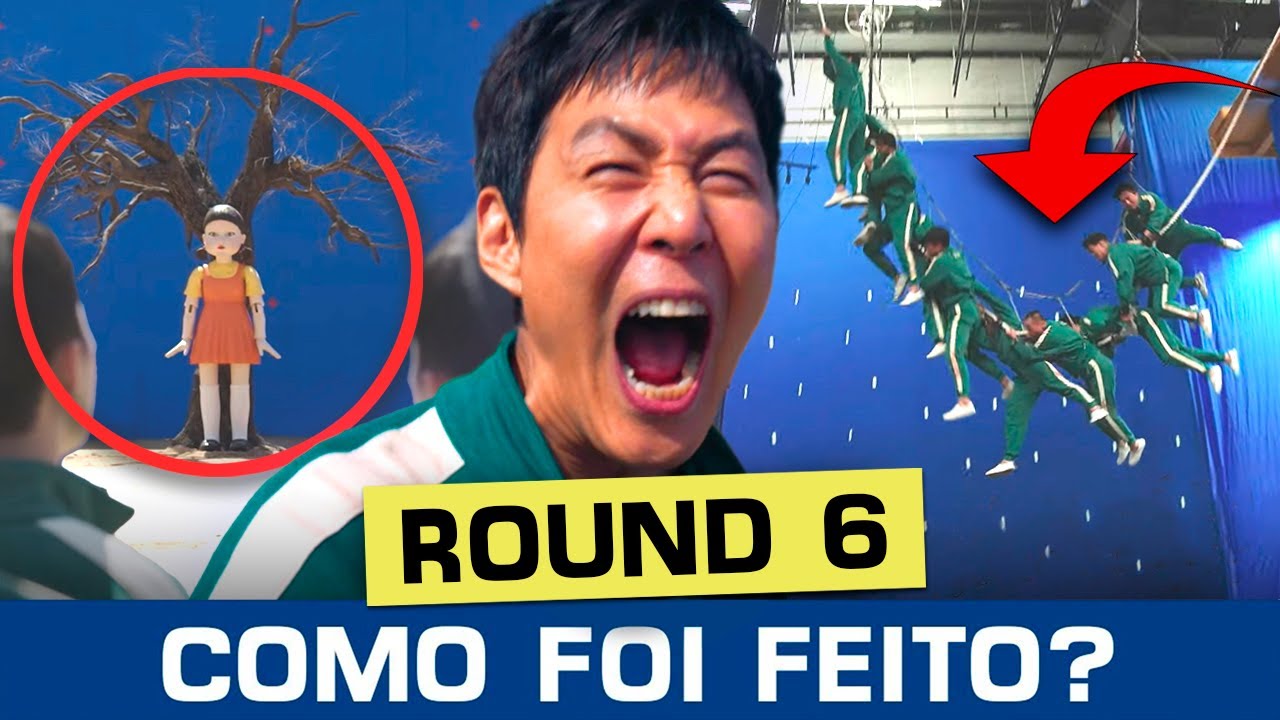 O SEGREDO dos EFEITOS e dos CENÁRIOS de ROUND 6 - Squid Game (bastidores, como foi feito).