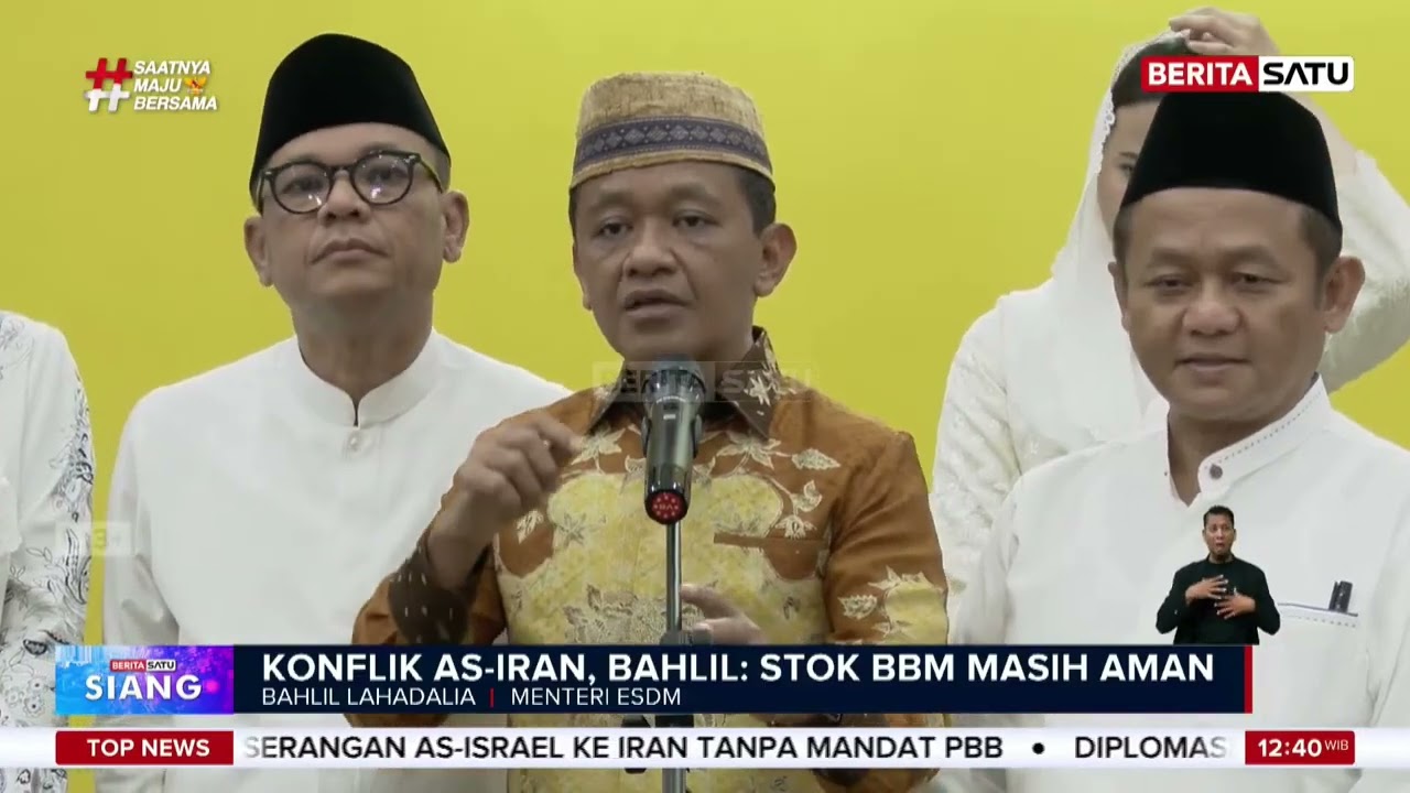 Menteri ESDM Bahlil: Indonesia Tak Lagi Ambil Minyak dari Timur Tengah #beritasatu