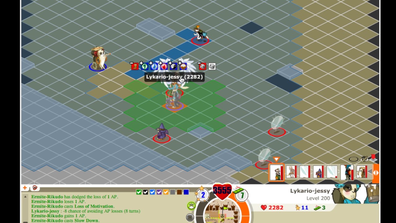 Dofus 1.29 - Traque - Ermite-Rikudo