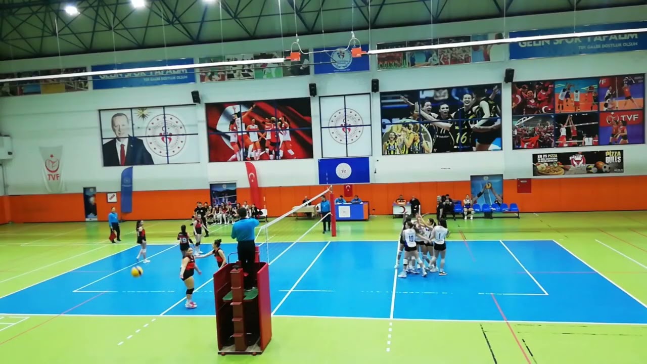 UFUK ÜNİ. ÜÇ PAS : 3 - AHTO VOLEYBOL : 0 ( BÖLGESEL KADNLAR LİGİ MÜCADELESİ )
