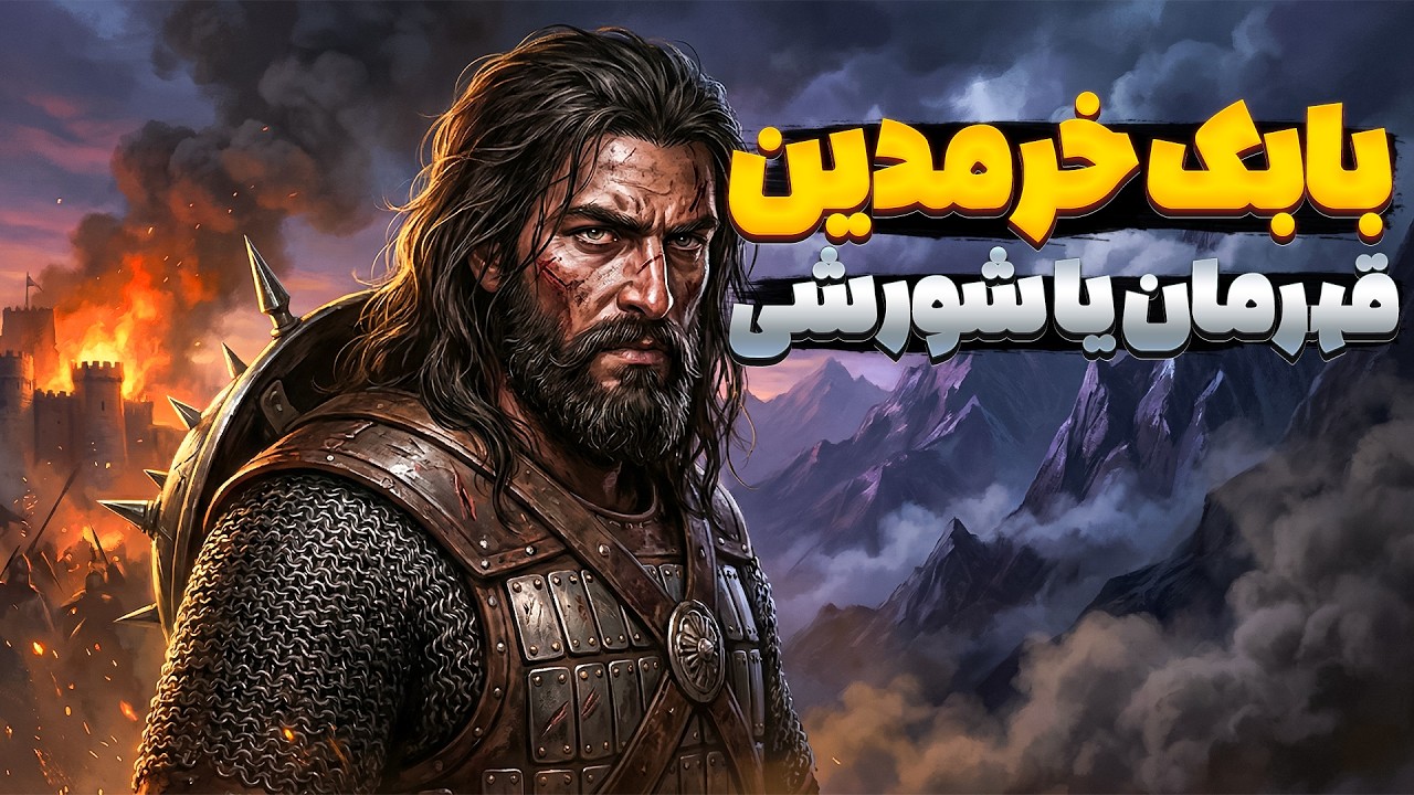 بابک خرمدین | قیامی که خلافت عباسی را ۲۰ سال به زانو درآورد....