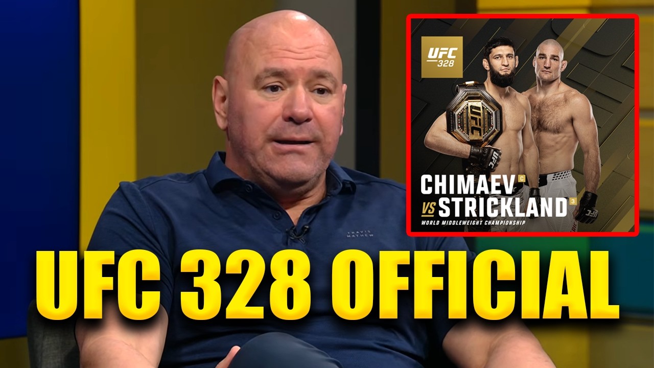 Dana White Announces Chimaev vs Strickland For UFC 328 After White House Card Backlash