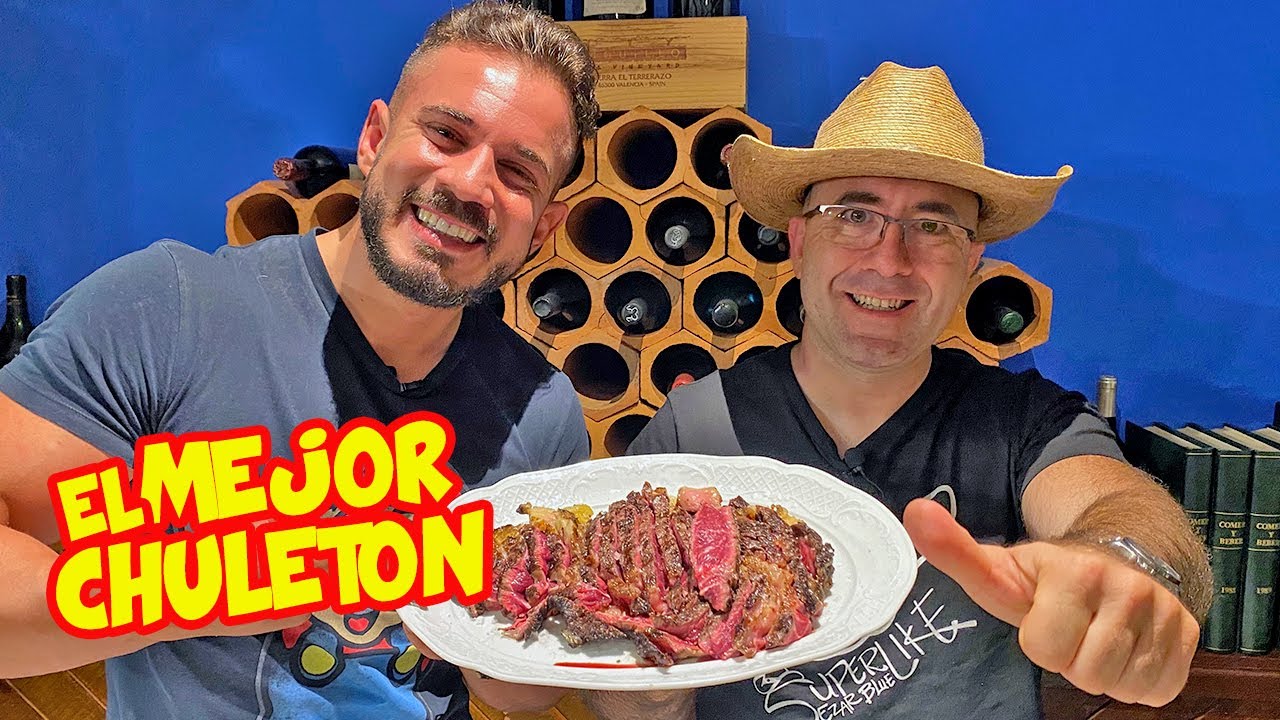 El MEJOR CHULETÓN de MADRID según CENANDO con PABLO
