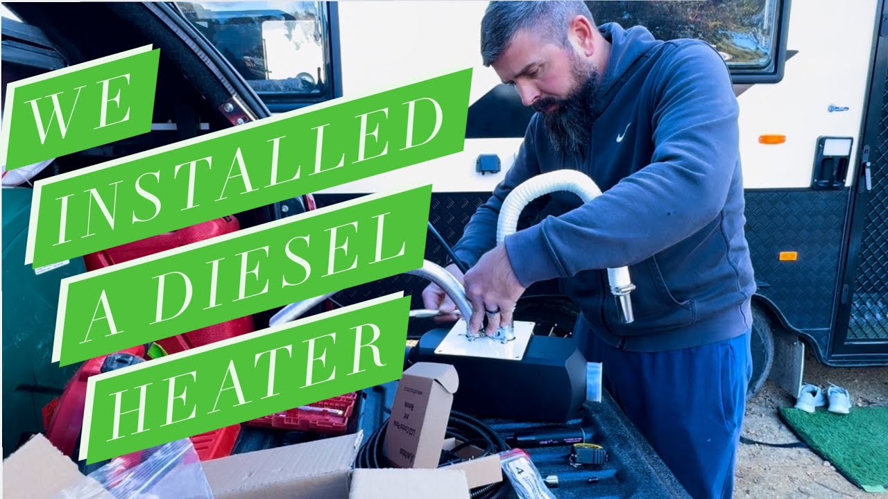 Diesel Heater Installation in a caravan | Episode 24