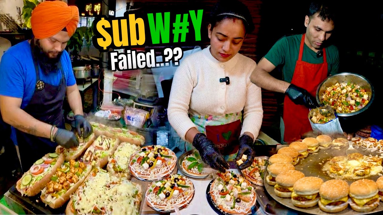 Sardar Ji Super Viral Street Food | Pizza Queen Ka Overloaded Pizza | BIG BRAND FAIL..??