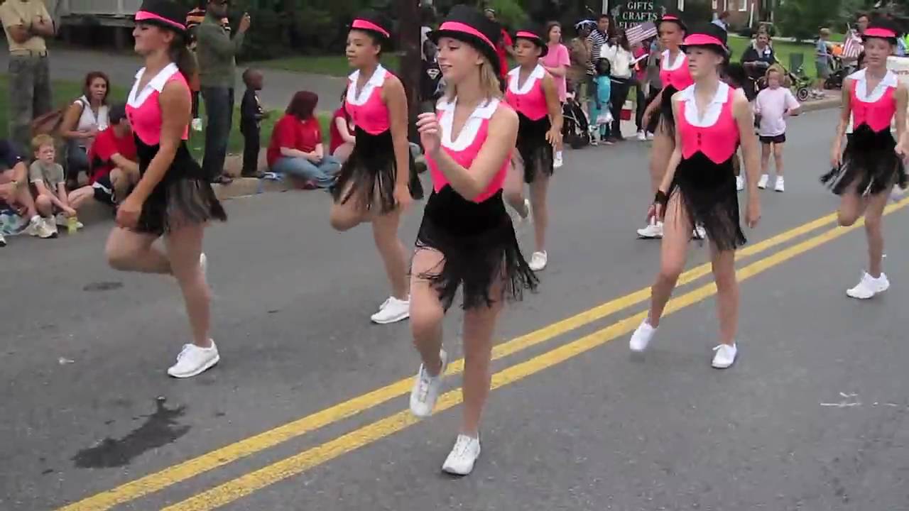 Cheerleaders Jump Cute Dancers