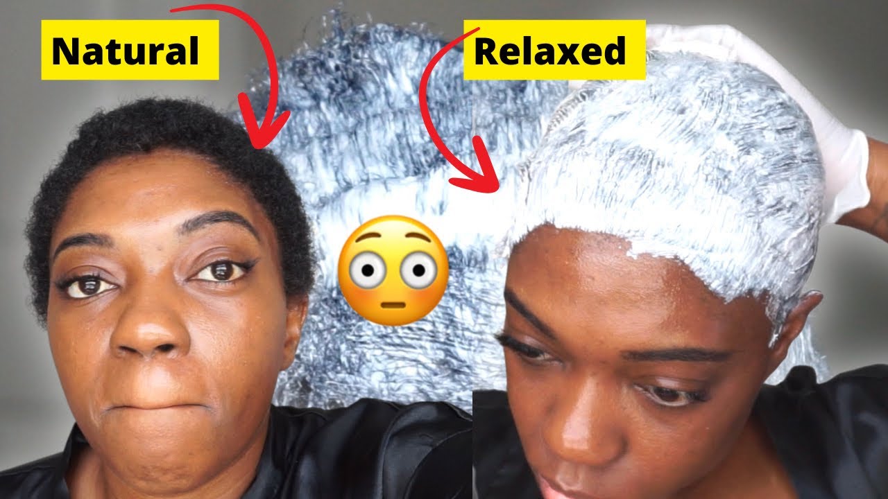 😭I relaxed my twa but…