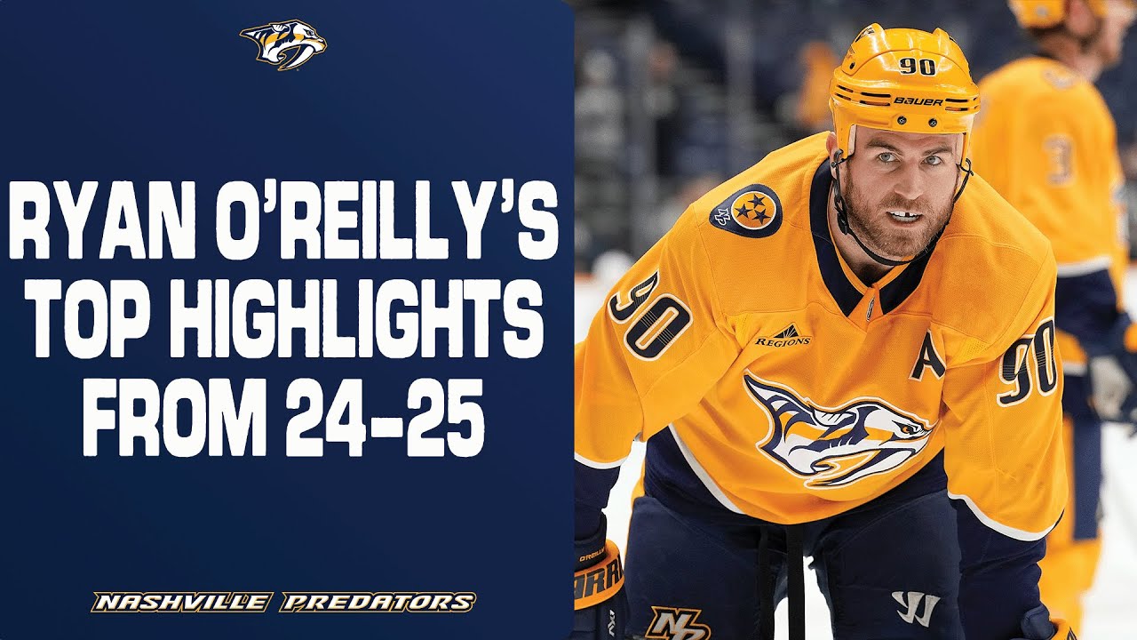 TOP 10: Ryan O'Reilly is HIM! Check Out ROR Best Highlights From 24-25