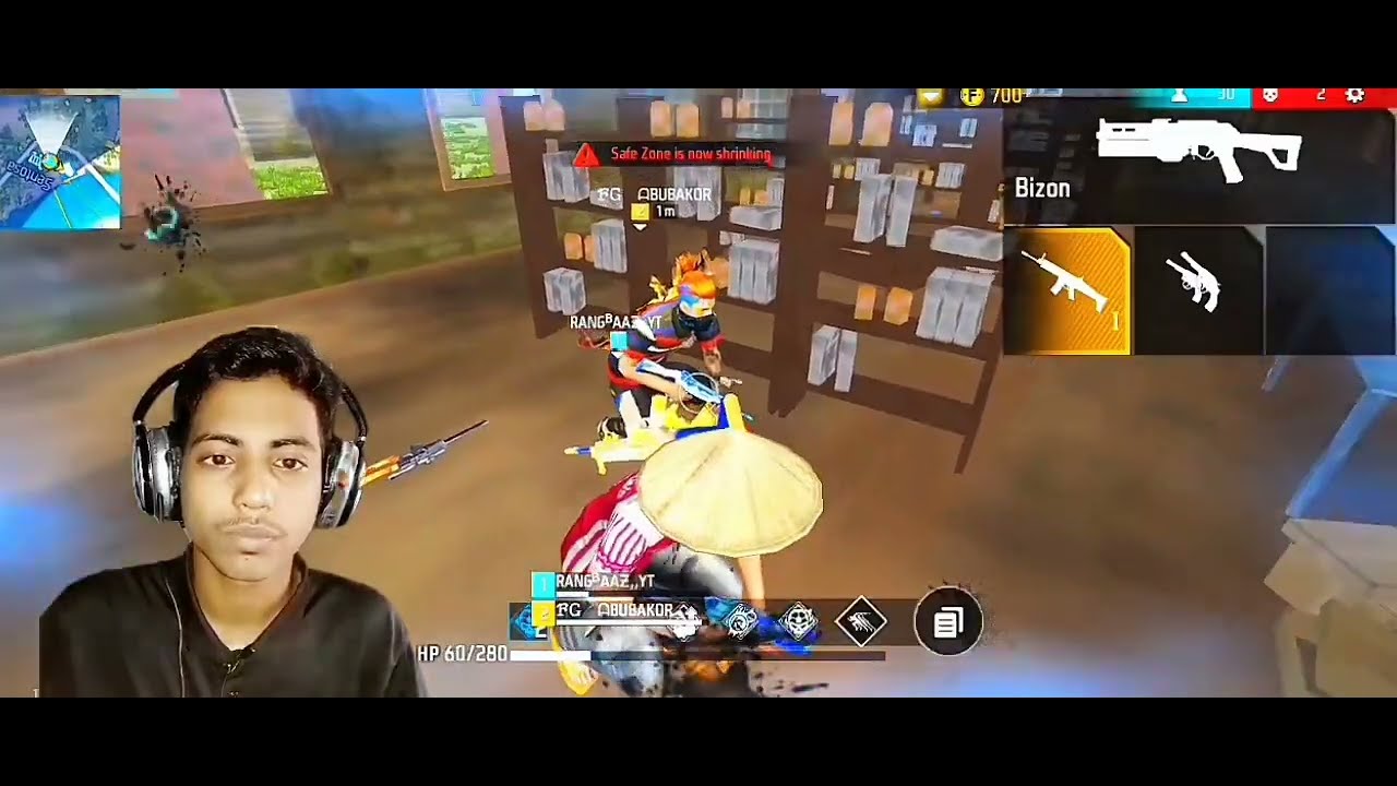 bunny 444 || #freefire #foryou #tending || free fire headshot settings korbo ki kora