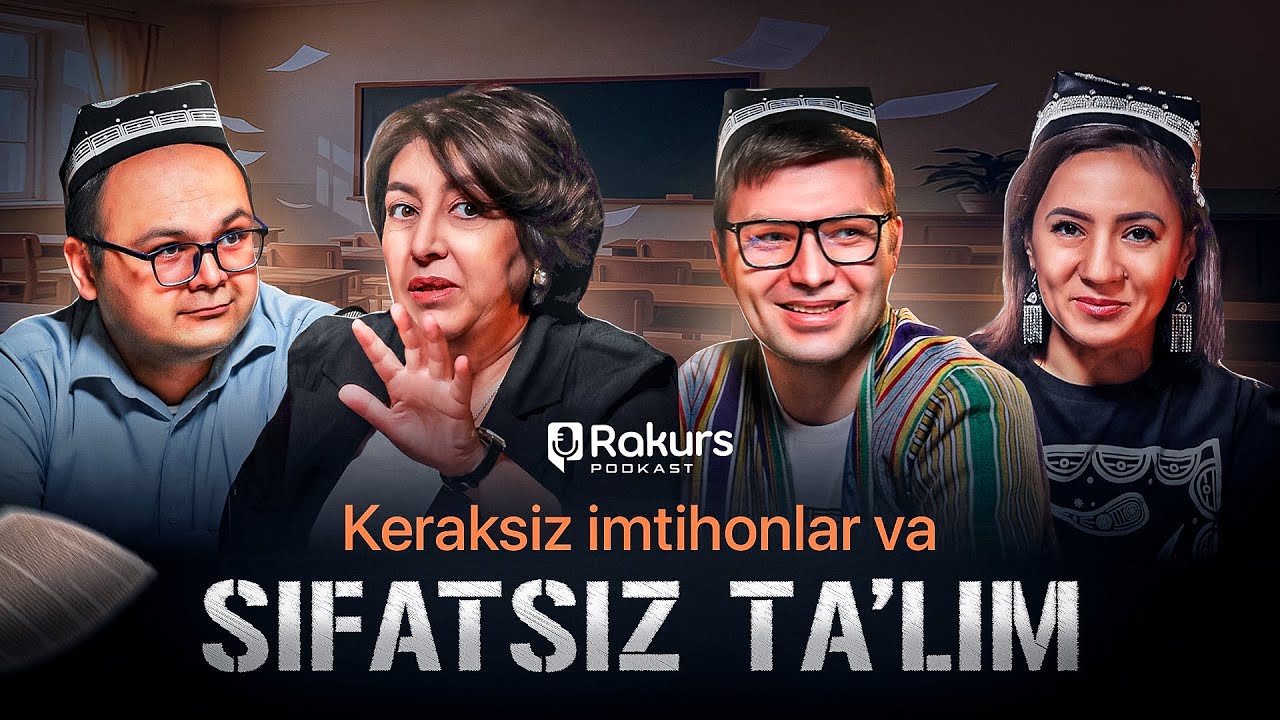 #2. Hayotdan uzilgan ta'lim va himoyasiz o'qituvchilar | "Rakurs" podkast