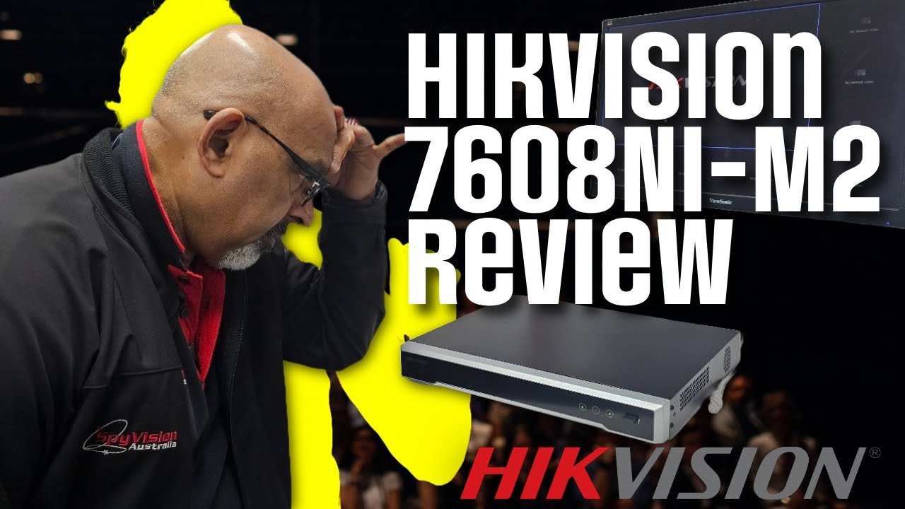 Hikvision DS-7608NI-M2/8P 8K NVR Unboxing, HDD Installation & Hands-On Demo | Default NVR