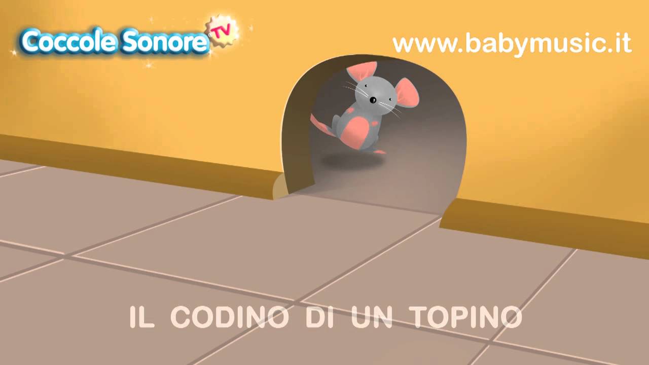 Il codino del topino 🐭 - Divertente Karaoke per bambini di Coccole Sonore