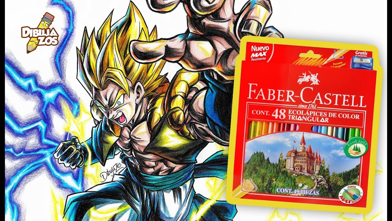 COMO DIBUJAR A GOGETA SSJ (DRAGON BALL SUPER BROLY) | PASO A PASO