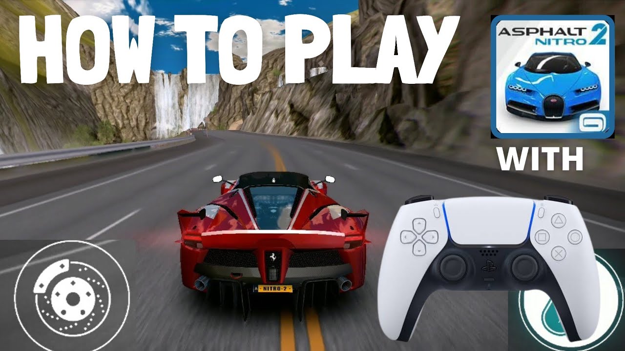 How To Play Asphalt Nitro 2 With PS5 Controller (Android/iOS)
