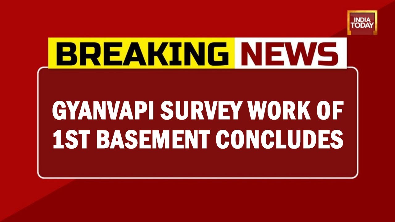 Gyanvapi Survey Work Of 1st Basement Concludes | Breaking News