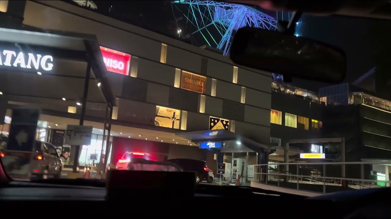 PARKIR MOBIL AKSES KE MALL AEON JGC || JAKARTA GARDEN CITY MALAM HARI  || INFO MENGEMUDI